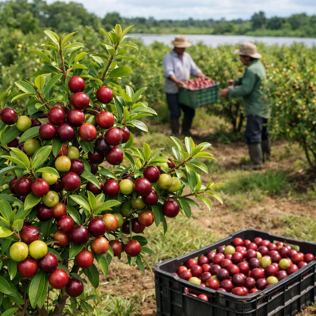 Camu camu – Myrciaria dubia (roślina sadownicza)