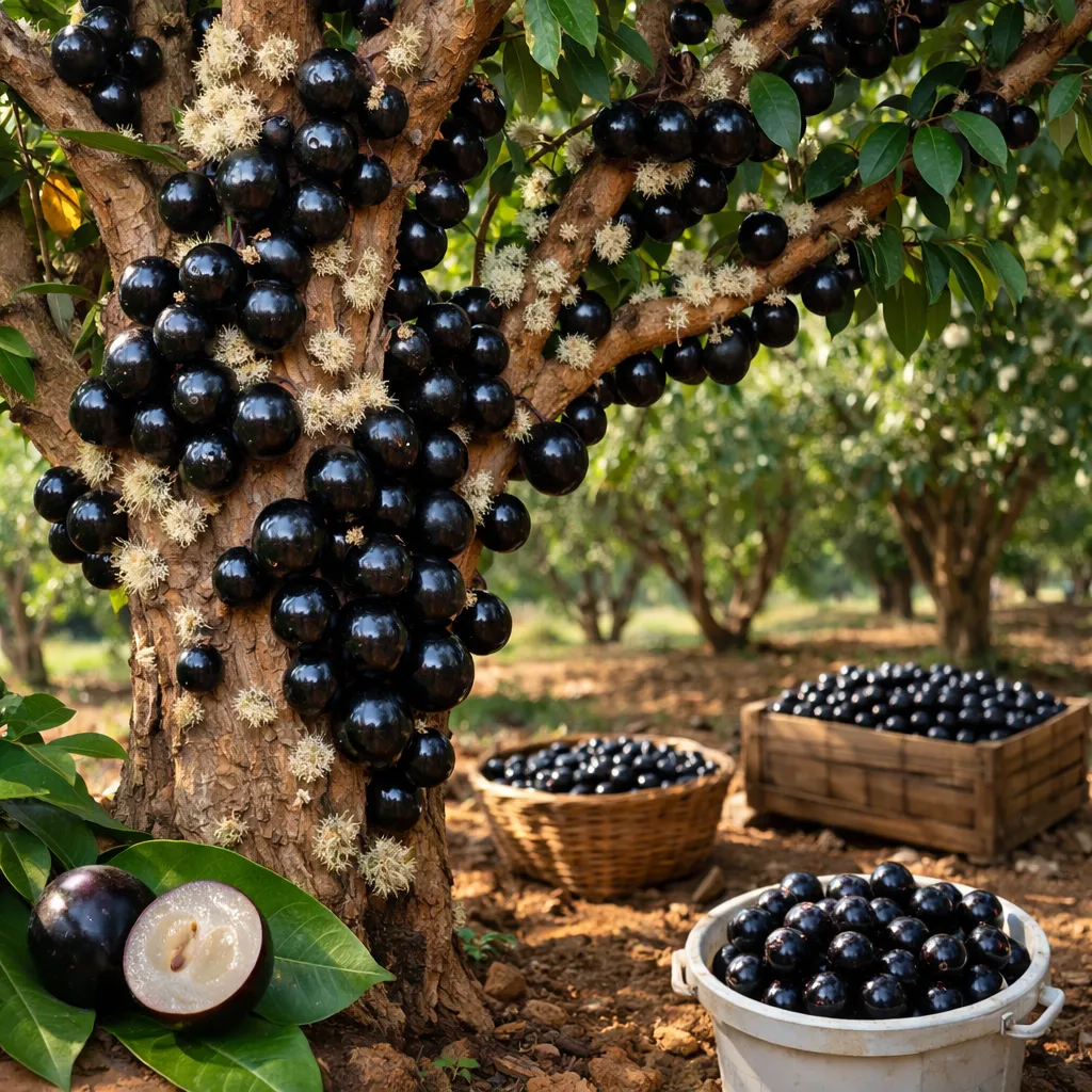 Jaboticaba – Plinia cauliflora (roślina sadownicza)