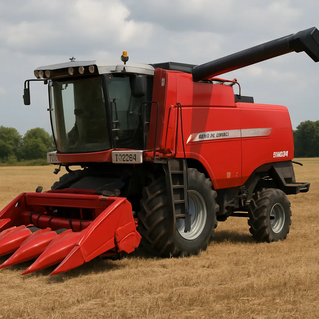 Massey Ferguson 7266 – sieczkarnia polowa Massey Ferguson