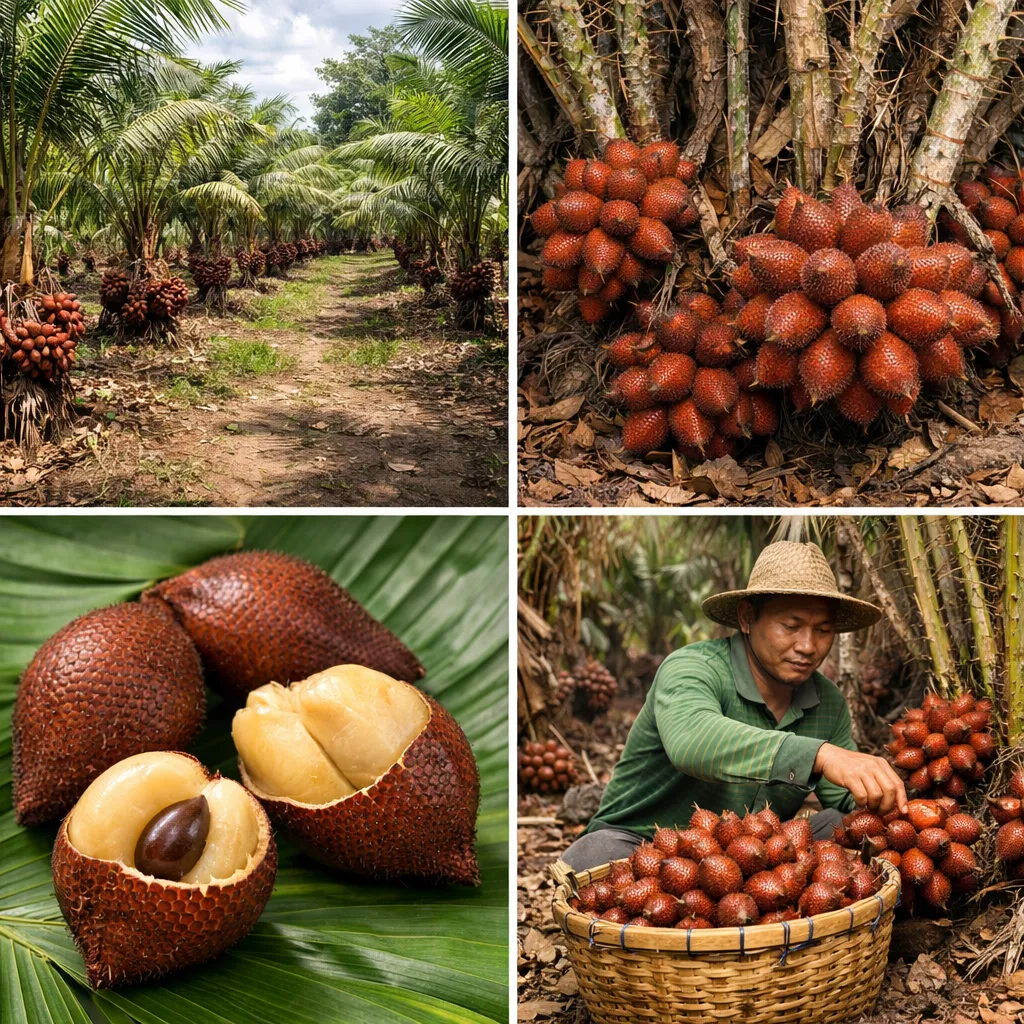 Salak – Salacca zalacca (roślina sadownicza)