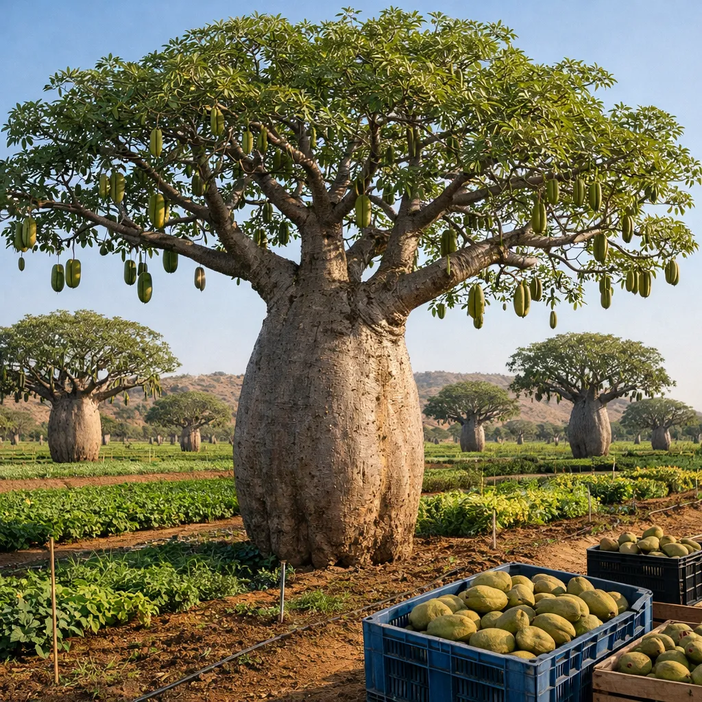 Baobab australijski – Adansonia gregorii (roślina sadownicza)