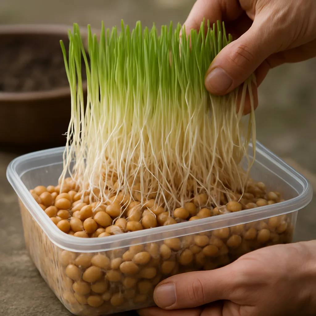 Uprawa natto beans