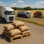 Organizacja logistyki transportu płodów rolnych