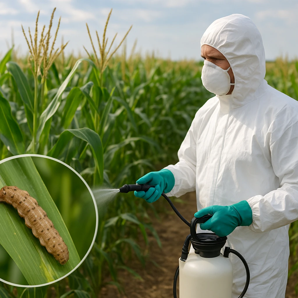 Ochrona kukurydzy przed omacnicą – metody chemiczne i biologiczne