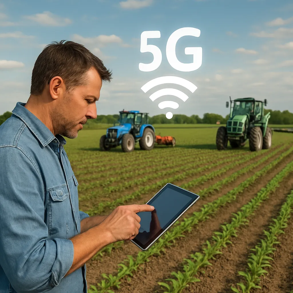 Zastosowanie technologii 5G w rolnictwie