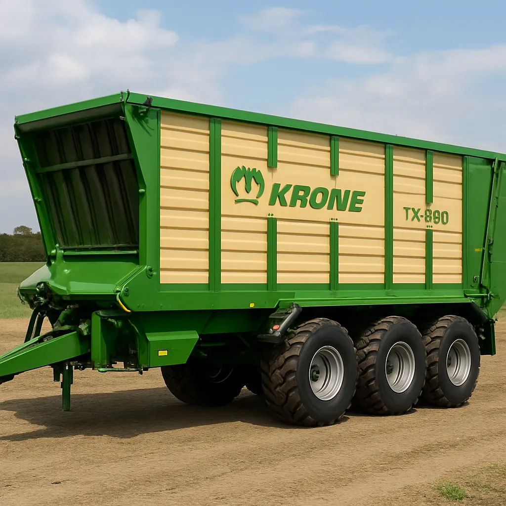 Krone TX 630 – przyczepa rolnicza Krone