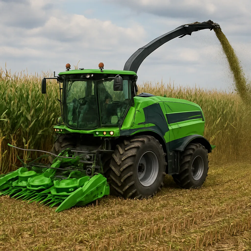 Deutz-Fahr 6110 TTV – sieczkarnia polowa Deutz-Fahr