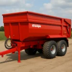 Krampe Big Body 850 - przyczepa rolnicza Krampe