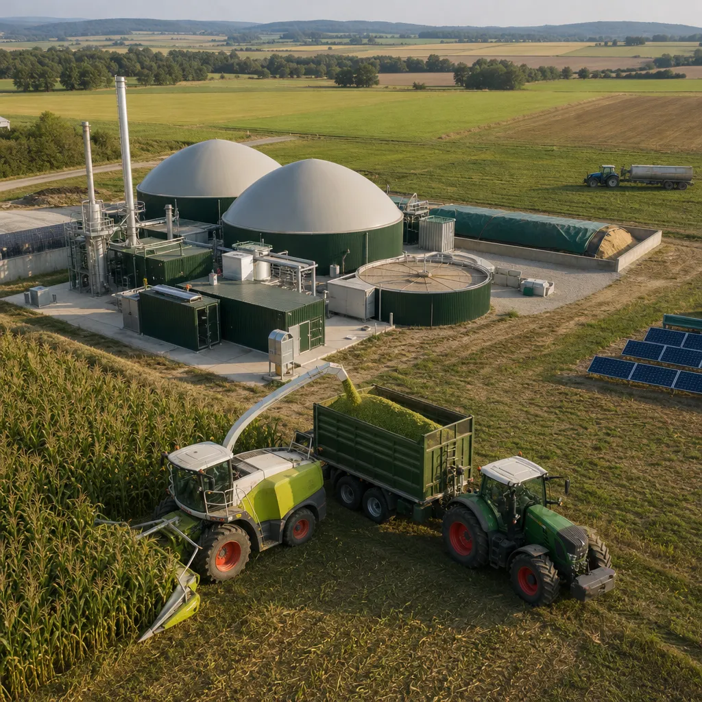 Biogazownia rolnicza 500 kw