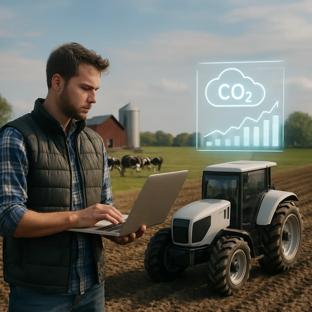 Automatyczne raportowanie emisji CO2 w gospodarstwie