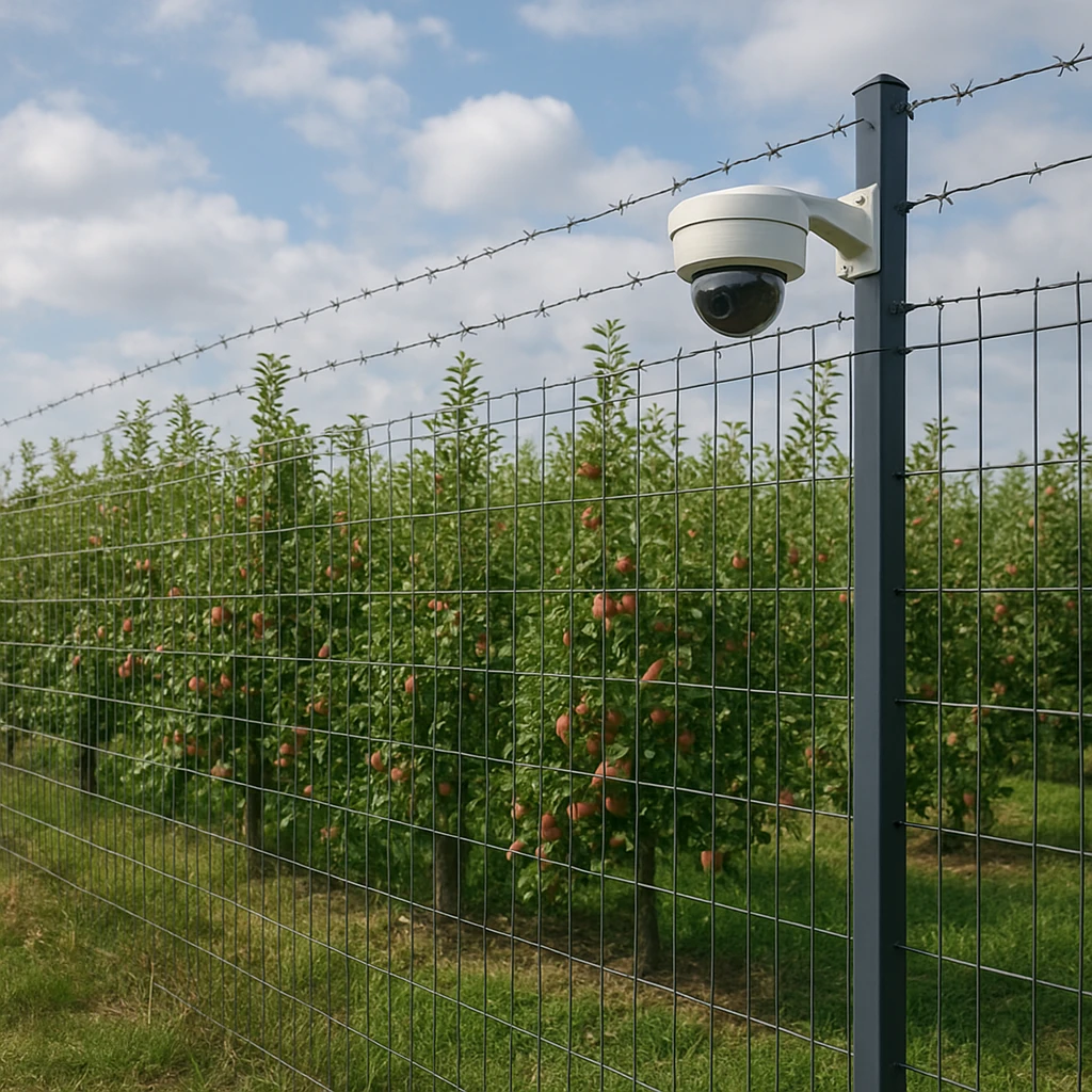 Zabezpieczenie sadu przed kradzieżą owoców