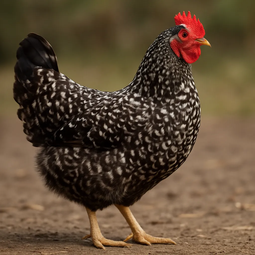 Castellana Barrada – Gallus gallus domesticus – kura