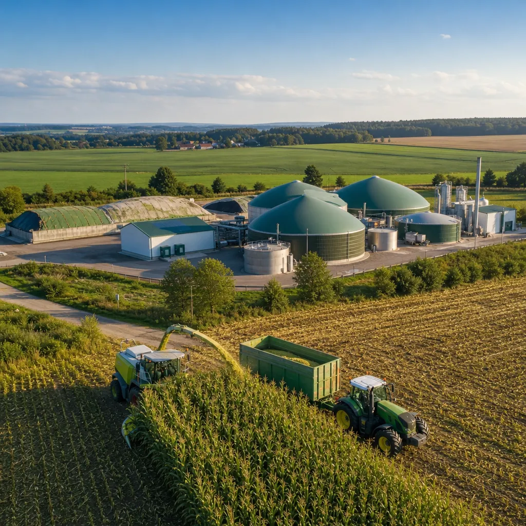 Biogazownie w niemczech